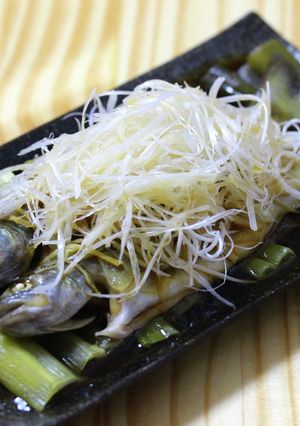 岩魚の清蒸魚(チンジャンユイ)-レシピのメイン写真