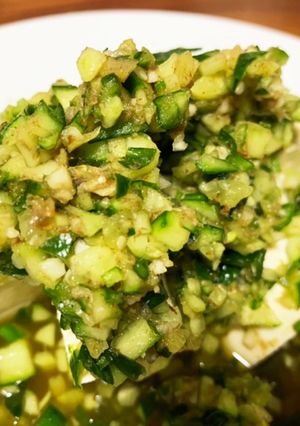 ごはんにも豆腐にも!スタミナだし-レシピのメイン写真