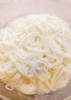 ぷりぷりツルツルの素麺の茹で方-レシピのメイン写真