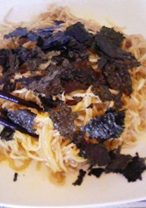 生たまごご飯風　　焼きそば-レシピのメイン写真