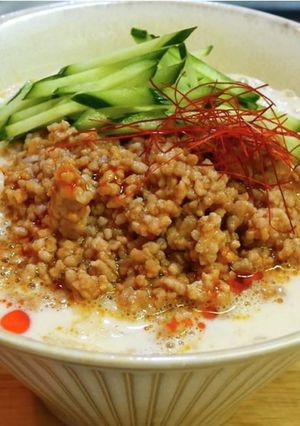 冷やし豆乳坦々そうめん-レシピのメイン写真