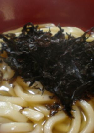 のりうどん-レシピのメイン写真