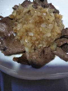 牛タンの玉ねぎソース掛け-レシピのメイン写真