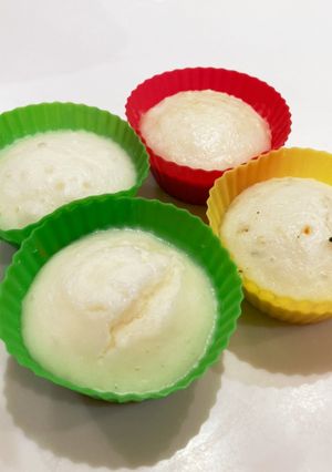 砂糖・油無し＊もっちり米粉蒸しパン-レシピのメイン写真