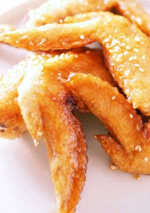 お店の味　手羽先の甘辛揚げ-レシピのメイン写真