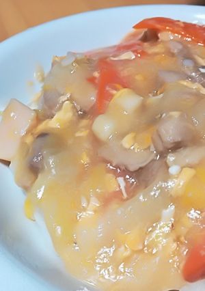中華親子丼-レシピのメイン写真