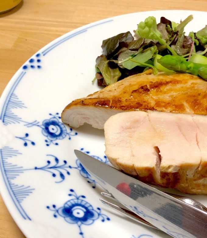 超しっとり鶏むね肉の焼き方-レシピのメイン写真
