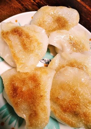 焼き水餃子 （冷凍食品使用）-レシピのメイン写真