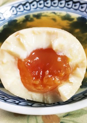 なにこれ濃厚!黄身トロ〜なにんにく味玉子-レシピのメイン写真