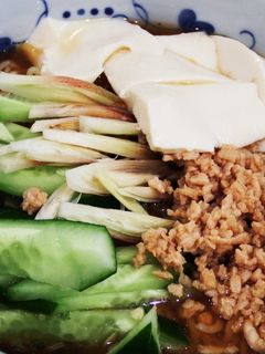 そぼろたっぷり冷やし味噌ラーメン-レシピのメイン写真