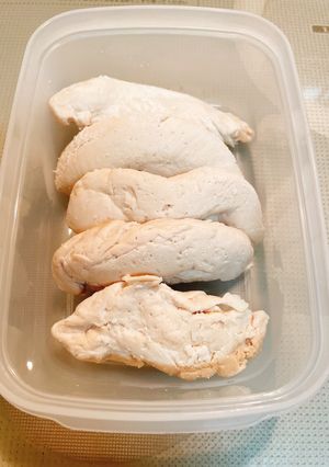 ［作り置き］［ダイエット］レンジでささみ-レシピのメイン写真