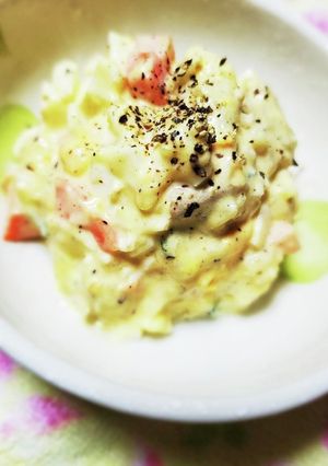 ブラックペッパーのポテトサラダ-レシピのメイン写真