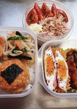 旦那弁当（7/12息子は今週短縮授業）-レシピのメイン写真