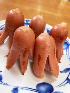 フランクフルトで大きなタコさんウィンナー-レシピのメイン写真