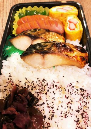 焼き鯖弁当　0712-レシピのメイン写真