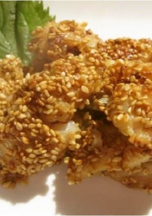 連子鯛の胡麻衣焼き-レシピのメイン写真