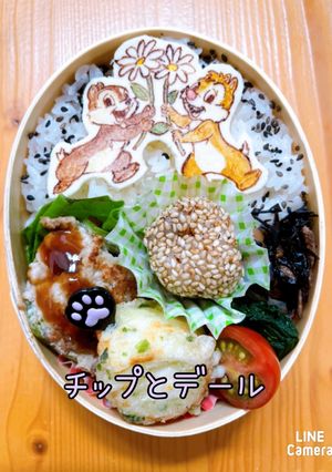 ディズニー　キャラ弁　オブアート-レシピのメイン写真