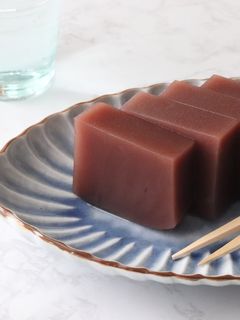 ツルンっと。水羊羹-レシピのメイン写真