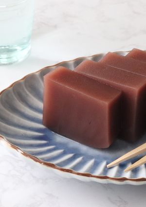 ツルンっと。水羊羹-レシピのメイン写真