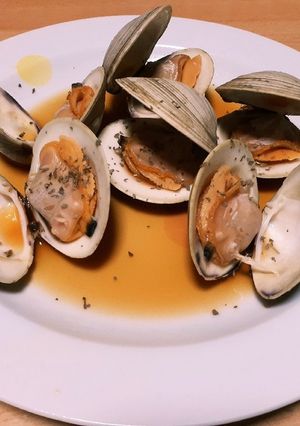 ホンビノス貝の酒蒸し(アサリ等にも！)-レシピのメイン写真