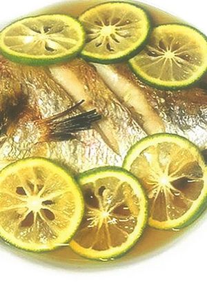 連子鯛の姿焼き すだちのさっぱり漬け-レシピのメイン写真