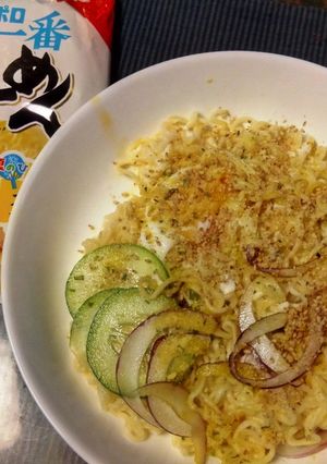塩ラーメンで冷やし混ぜ麺-レシピのメイン写真