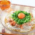 スタミナピリ辛豆苗そうめん