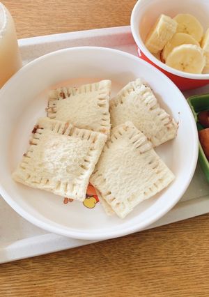 ２歳半　サンドイッチ　ランチ-レシピのメイン写真