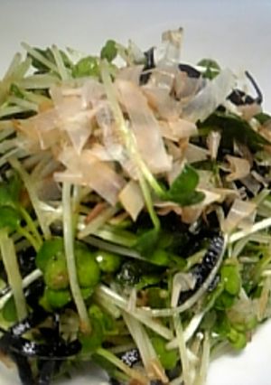 ★ｶｲﾜﾚのおかか昆布和え★-レシピのメイン写真