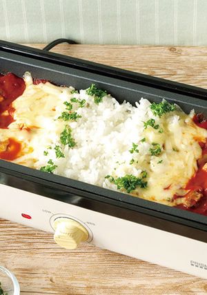 チキンとトマトのチーズリゾット風-レシピのメイン写真