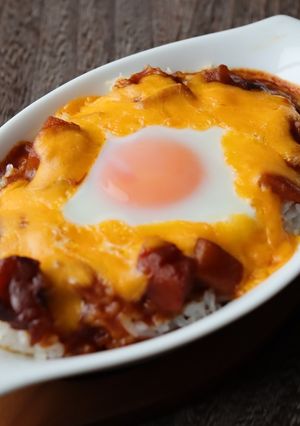 焼きチーズカレー-レシピのメイン写真