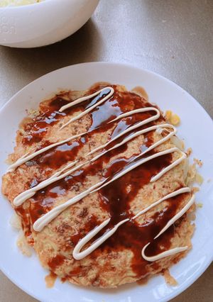 オートミールお好み焼き-レシピのメイン写真