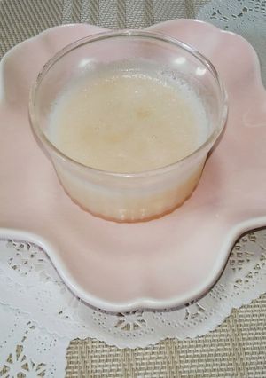 嚥下食★桃のシャーベット-レシピのメイン写真
