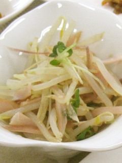 もやしの香味お浸し(透析食)-レシピのメイン写真