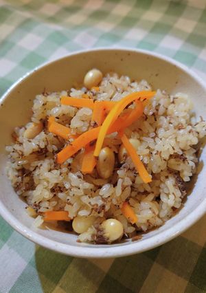 子供受けgood☆アミ佃煮の炊き込みご飯-レシピのメイン写真