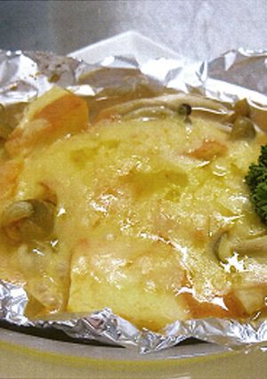 トマトソースのホイル焼き〜パセリを添えて-レシピのメイン写真