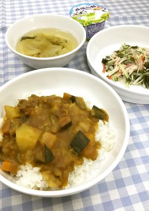 夏野菜カレーライス-レシピのメイン写真