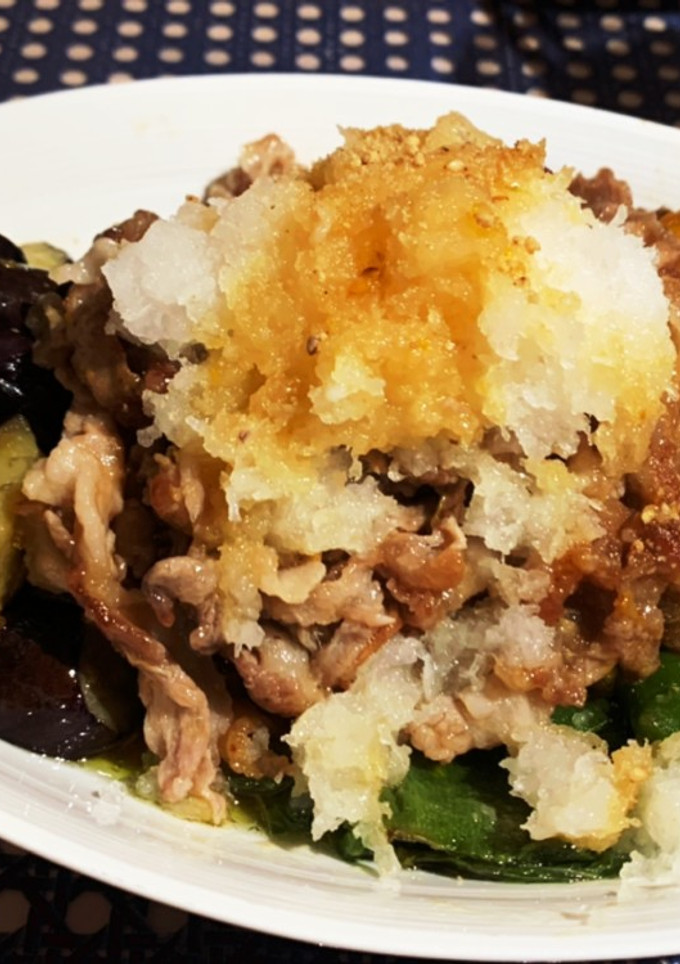 豚こま肉と野菜の揚げ浸し-レシピのメイン写真