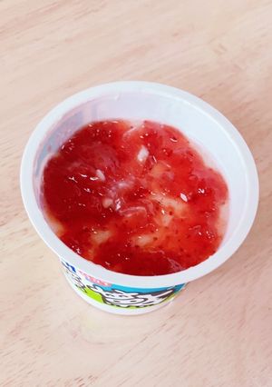 ヨーグルトアレンジ♡華やかに-レシピのメイン写真