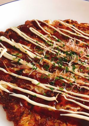 オートミールのカリッとふわとろお好み焼き-レシピのメイン写真