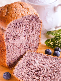 ブルーベリーのふんわりみるく食パン-レシピのメイン写真
