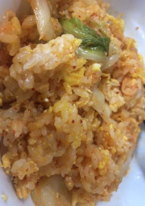 3分キムチチャーハン！-レシピのメイン写真