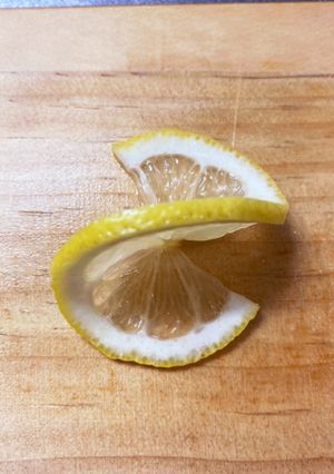 レモンの飾り切り-レシピのメイン写真