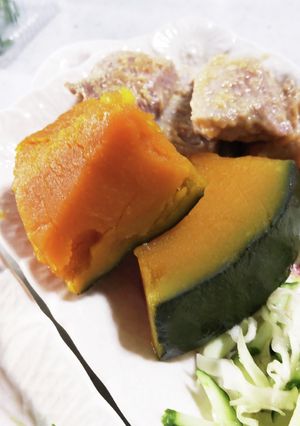 甘酒でかぼちゃの煮物-レシピのメイン写真