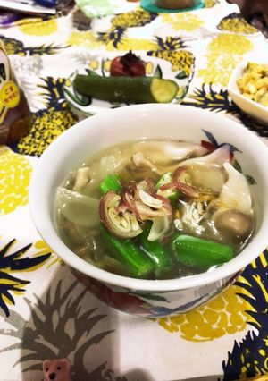 ハナマサの水餃子でアレンジスープ-レシピのメイン写真