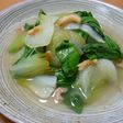 チンゲン菜と干しえびの簡単炒め煮