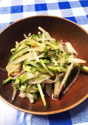 簡単シャキッとサラダ-レシピのメイン写真