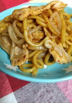 キムチ焼きそば-レシピのメイン写真