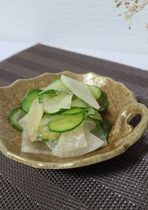 きゅうりと大根のポリポリおひたし-レシピのメイン写真