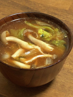 【レンジで簡単】野菜たっぷりチゲスープ-レシピのメイン写真